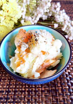 《副菜》新玉ねぎと菊芋のポテトサラダ-レシピのメイン写真