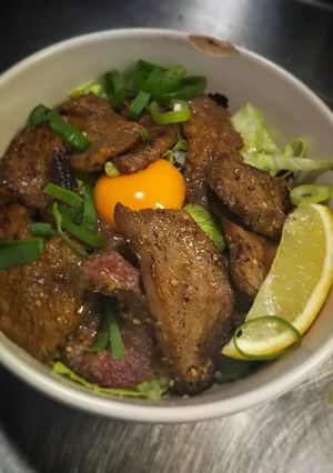 『あおぞら』焼肉丼(*≧∀≦*)-レシピのメイン写真