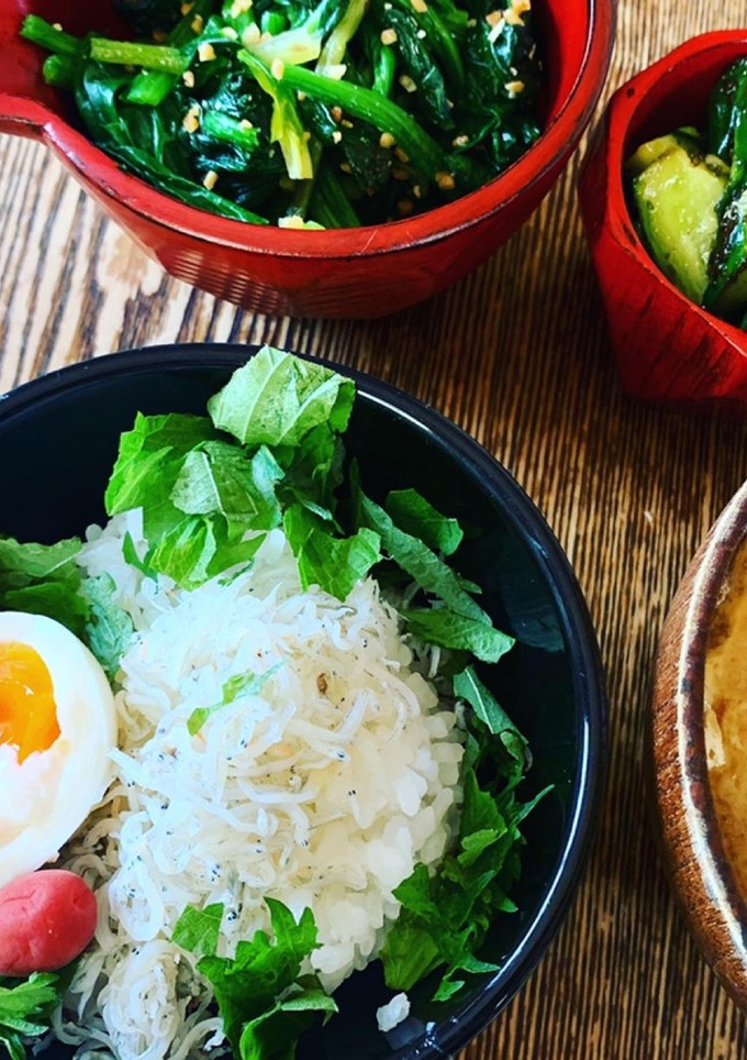 ３分御飯　しらすごはん　白だしとしそ-レシピのメイン写真