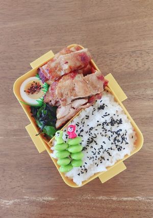 皮パリッタンドリーチキン弁当♪-レシピのメイン写真