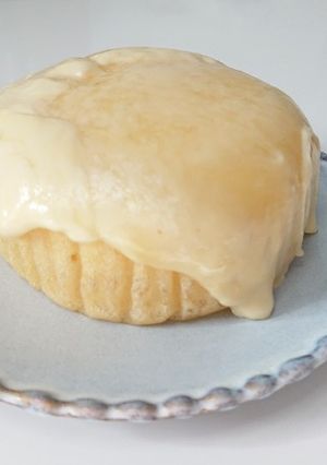 蒸しパンアレンジ♪観音屋チーズケーキ風-レシピのメイン写真