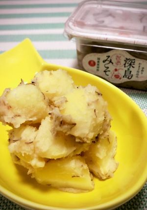 お味噌粉ふきイモ【簡単】-レシピのメイン写真