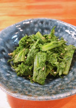 簡単☆ハマる☆わさび菜のナムル-レシピのメイン写真