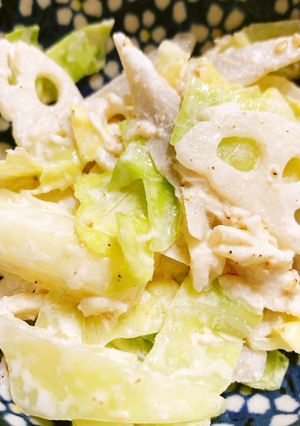 【病院】チキンと根菜マヨあえ【給食】-レシピのメイン写真