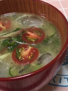 サバ缶冷や汁【簡単】-レシピのメイン写真
