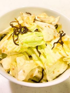 塩こんぶキャベツ-レシピのメイン写真
