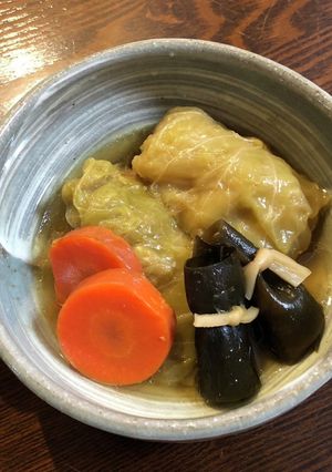 簡単　和風ロールキャベツ-レシピのメイン写真
