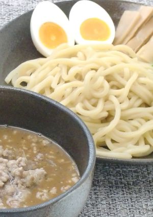簡単☆豚ひき肉 玉ねぎ スタミナつけ麺-レシピのメイン写真
