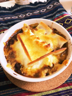 【時短】焼きカレーおもちチーズ-レシピのメイン写真