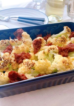 【家つま】焼きカリフラワーとコンビーフ♪-レシピのメイン写真