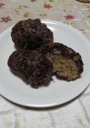 寝かせ玄米でおはぎ-レシピのメイン写真