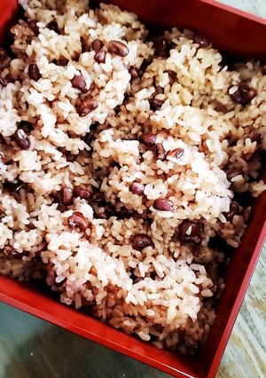 【圧力鍋】お赤飯 ~もち米のみ~-レシピのメイン写真