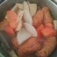 大根の煮物春のピリ辛バージョン