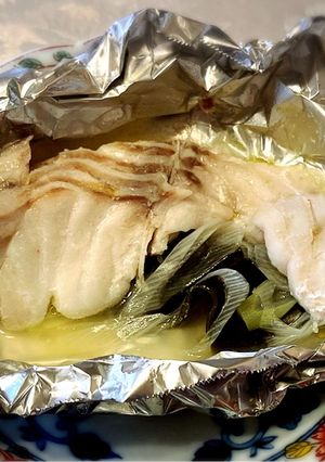 簡単ヘルシー♡鱈の昆布バターホイル焼き-レシピのメイン写真