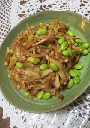 切干大根ときのこの和風ペペロンチーノ-レシピのメイン写真