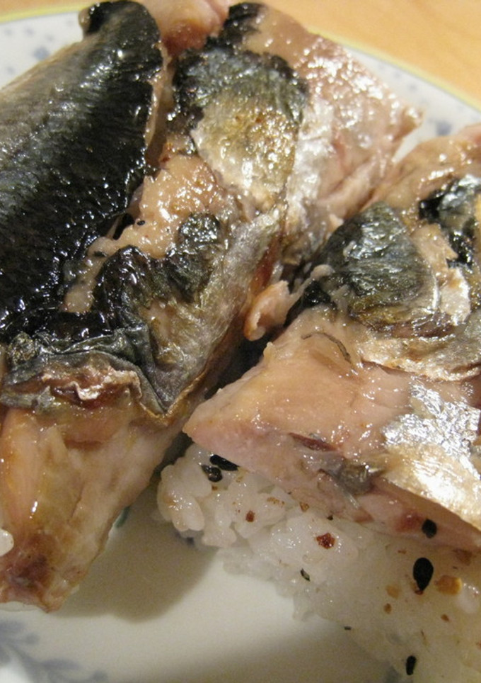 焼き秋刀魚の棒寿司-レシピのメイン写真