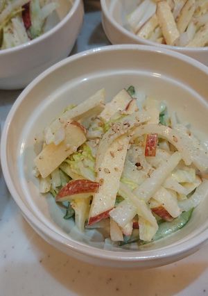 冬野菜のコールスロー風サラダ-レシピのメイン写真