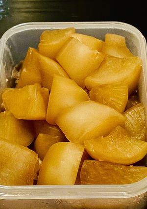 【作りおき】大きめ大根と厚揚げの煮物-レシピのメイン写真