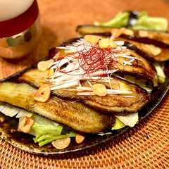 รูปของ なすのガツンとニンニク醤油