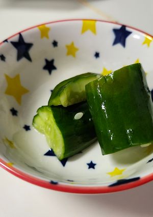 レンジだけ！簡単きゅうりの浅漬け-レシピのメイン写真
