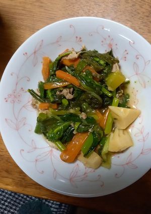 チンゲン菜のあんかけいため-レシピのメイン写真