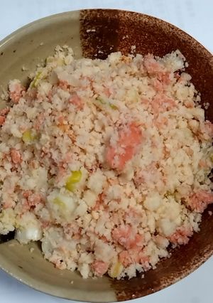 おからと鮭ほぐし炒め-レシピのメイン写真