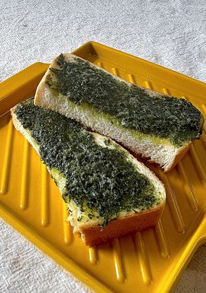 外で食べないで🤭濃厚‼️青のりマヨ✨トースト-レシピのメイン写真