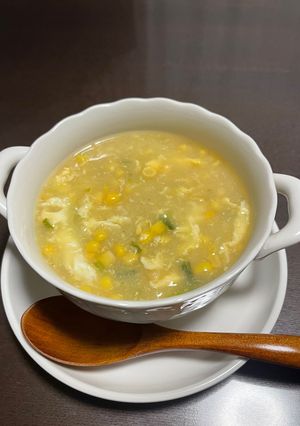 中華風クリームコーンスープ♪-レシピのメイン写真