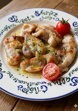 鶏むね肉のさっぱり塩にんにくレモン焼き-レシピのメイン写真