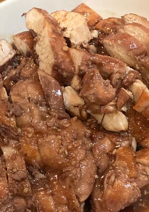 鶏むね肉の赤ワイン煮　はちみつ-レシピのメイン写真