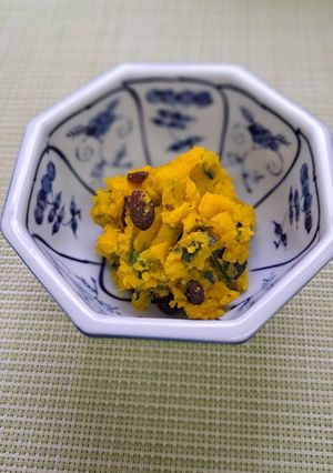 かぼちゃとレーズンのはちみつ和え-レシピのメイン写真