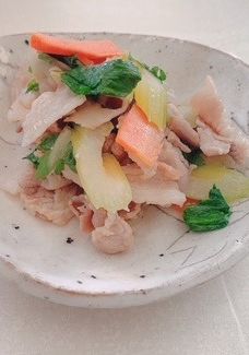 豚肉とセロリのシャキシャキ炒め-レシピのメイン写真