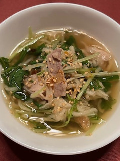 【腸活レシピ】切干し大根と豚肉のスープ-レシピのメイン写真