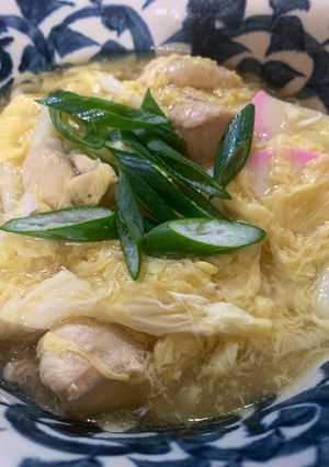 優しい　親子うどん-レシピのメイン写真
