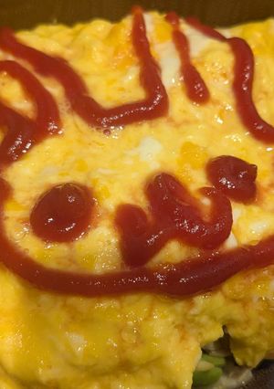 オートミールでオムライス-レシピのメイン写真