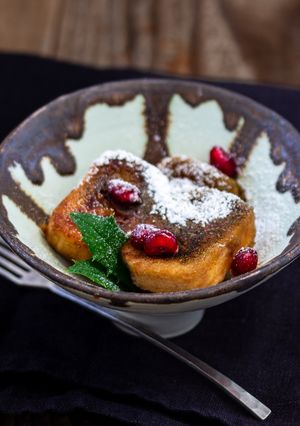 ほうじ茶と焼き麩のフレンチトースト-レシピのメイン写真