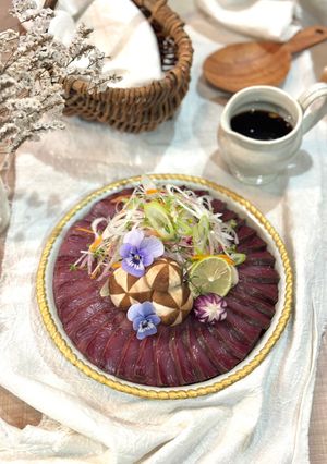 鍋 しゃぶしゃぶ に おしゃれ香味野菜盛-レシピのメイン写真