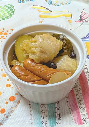スープがおいしい！夏の塩ロールキャベツ-レシピのメイン写真