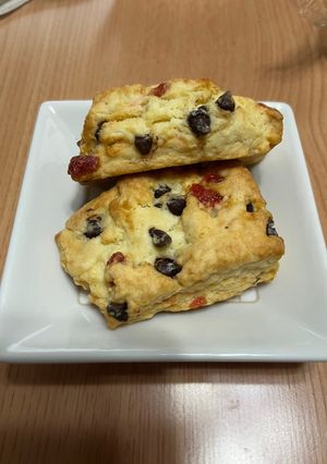 生スコーン（チョコチップ）-レシピのメイン写真