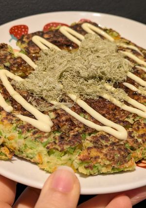 グルテンフリー★簡単すぎるお好み焼き風-レシピのメイン写真