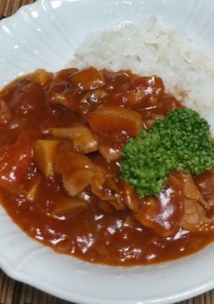 豚肉でハヤシライス-レシピのメイン写真