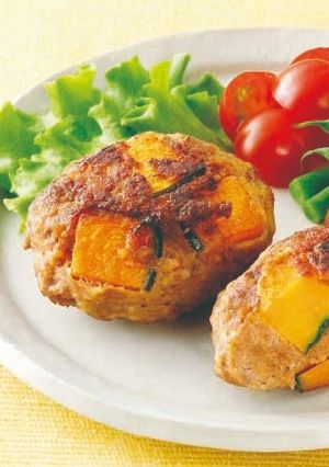 かぼちゃバーグ-レシピのメイン写真