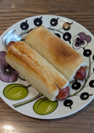 食パンでつくるソーセージロール！-レシピのメイン写真