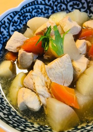鶏肉＆大根のおでん風煮込み-レシピのメイン写真