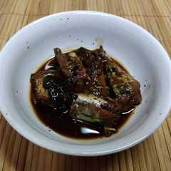 รูปของ 圧力鍋で秋刀魚のこってり煮