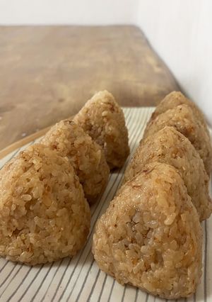 ストウブ鍋で⭐︎切り餅を使ったおかかおこわ-レシピのメイン写真