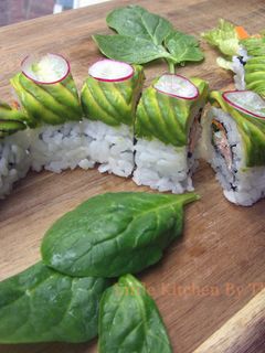 かにサラダ巻き寿司/キャタピラロール風-レシピのメイン写真