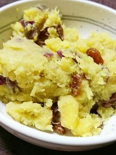 さつまいもとレーズンのバターサラダ-レシピのメイン写真