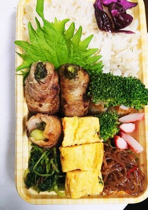 【夫婦弁当⑨】肉巻きアスパラと白滝の金平-レシピのメイン写真