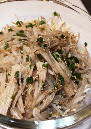 簡単うまいもやしとえのきの食べ方-レシピのメイン写真